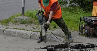 Демонтаж дорожных покрытий в Качканаре - асфальтовых и бетонных покрытий от Сварной-Кчк от 560 рублей