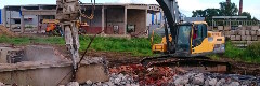 Демонтаж фундамента в Качканаре